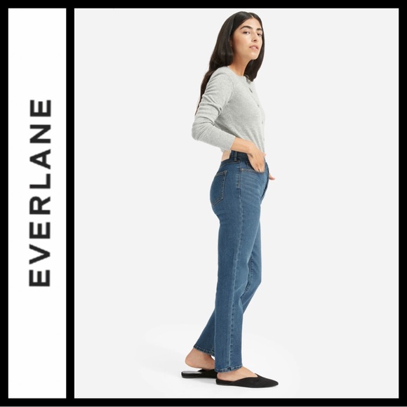 Everlane High Rise Cigarette Jeans - Picture 4 of 9